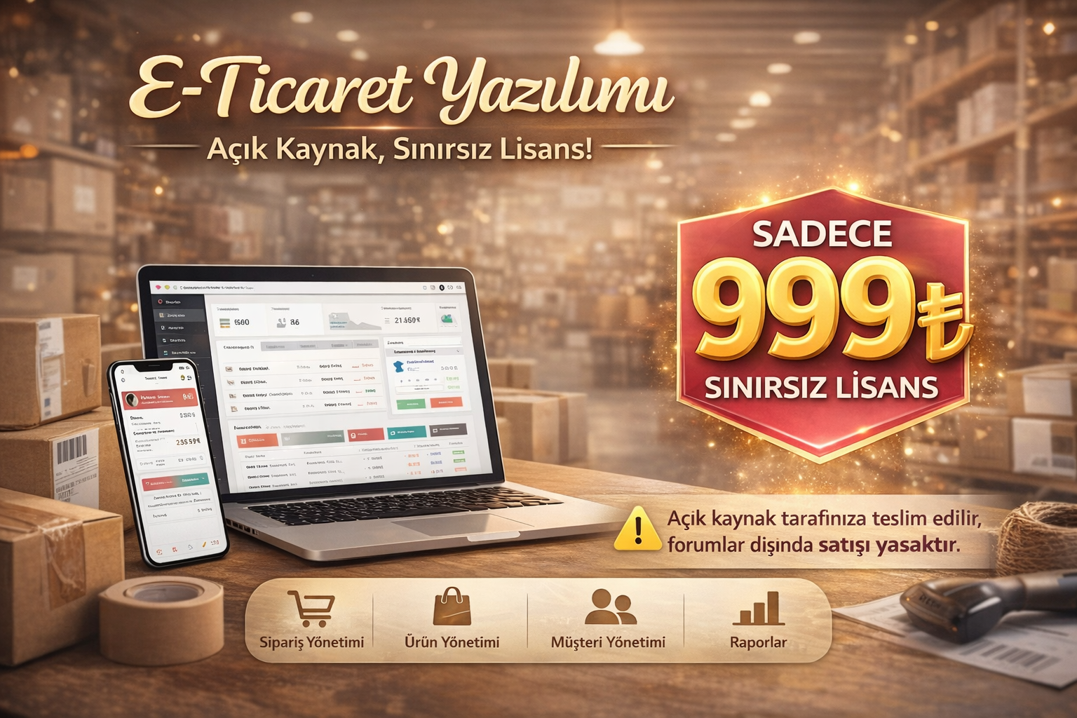 E-ticaret Yazılımı