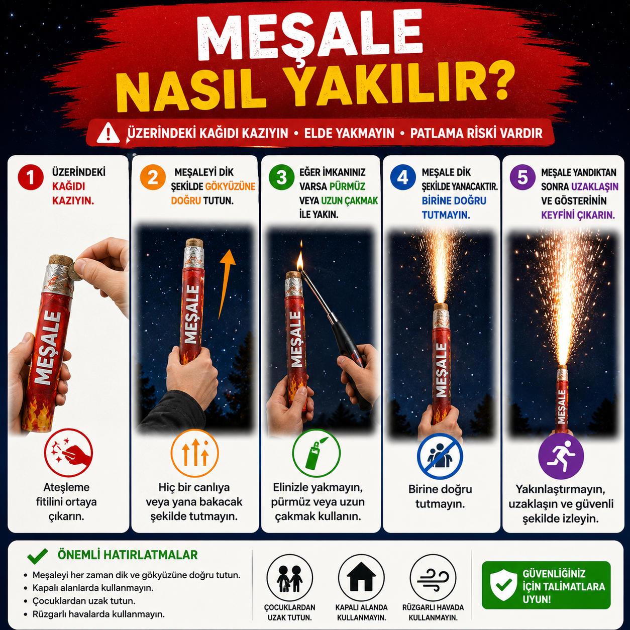 Meşale Nasıl Yakılır?