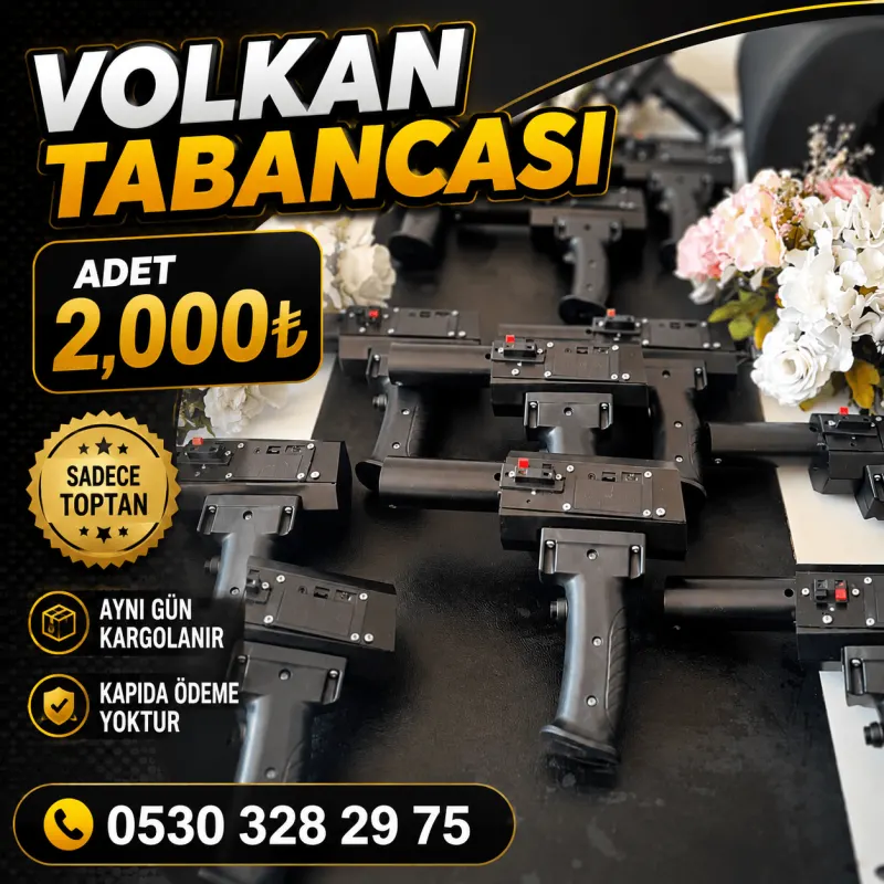Volkan Tabancası Nasıl Kullanılır? Kibrit Başı ve Fünye Rehberi